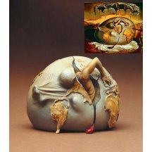 Salvador Dali Birth Of A New Human Statue