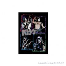 Kiss Poster Textiel