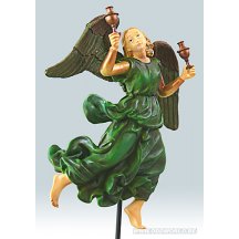 Angelos Angel In Green From Mond Crucifixion By Raphael  Beeld
