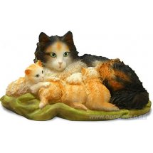 Henriette Ronner-knip The Proud Mother 1893 Statue