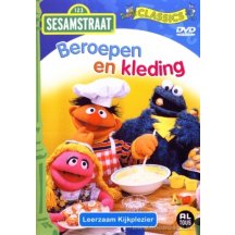 Sesamstraat - Beroepen en kleding DVD