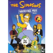 Simpsons-backstage pass DVD