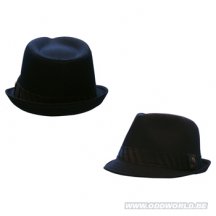 Free Authority S M Black, Fedora Satin Band 