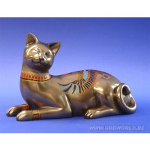 Catistic Lying Statue
