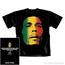 Bob Marley Ra Sta Face T-Shirt Los