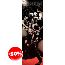 Metallica Live Deur Poster