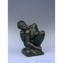 Auguste Rodin  Kus Brons Beeld