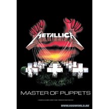 Metallica Master Of Puppets Textiel Poster Vlag