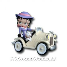 Betty Boop Met Auto Beeld