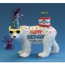 Happy Birthday Poolbeer Beer Beeld