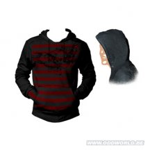 Pike Hoodie Vintage Stripes Black 