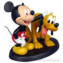 Mickey Mouse Mickey Petting Pluto Beeld