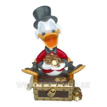 Disney Donald Duck Dagobert Duck Schatkist Kleiner Beeld