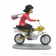 Yoko Tsuno Op Haar Honda Club Passion Beeld