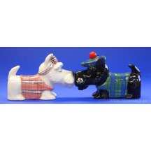 Mwah Peper En Zout Schotse Terriers Beeld